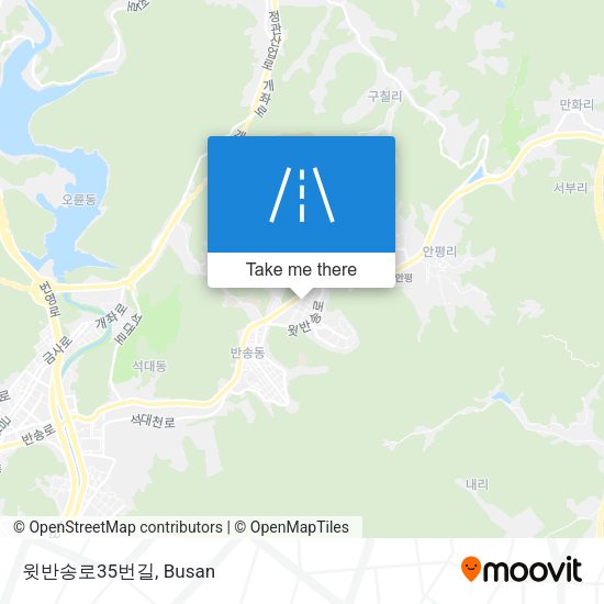 윗반송로35번길 map
