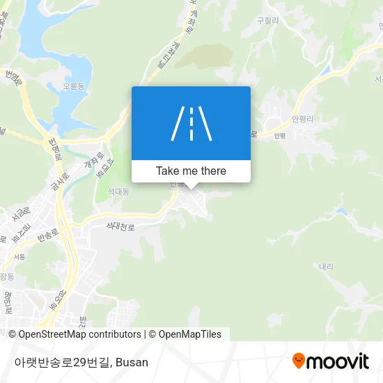 아랫반송로29번길 map