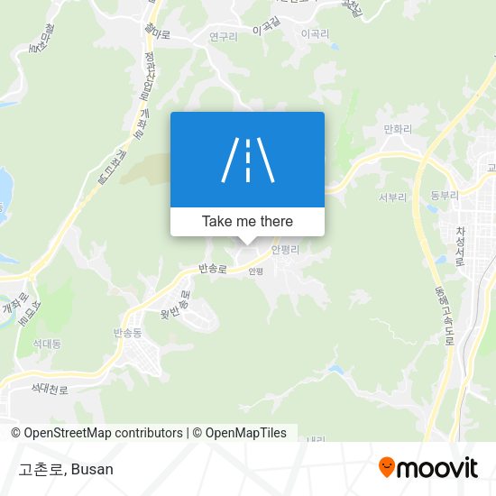 고촌로 map