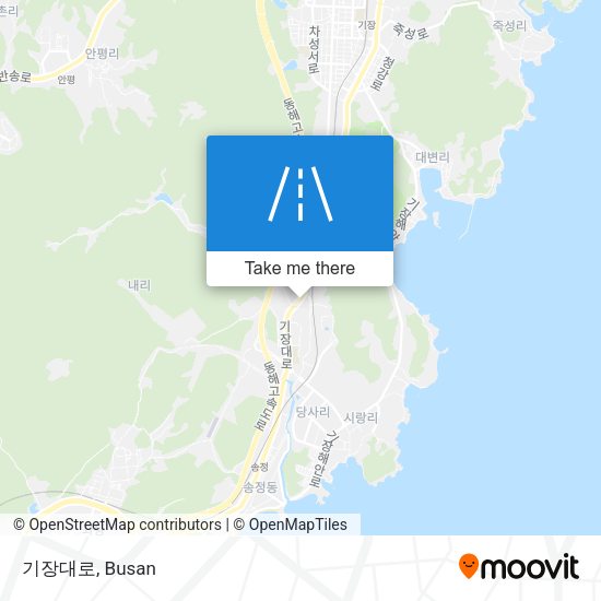 기장대로 map
