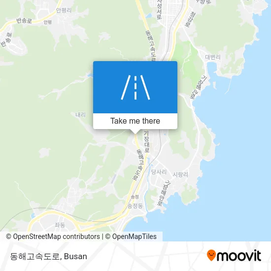 동해고속도로 map