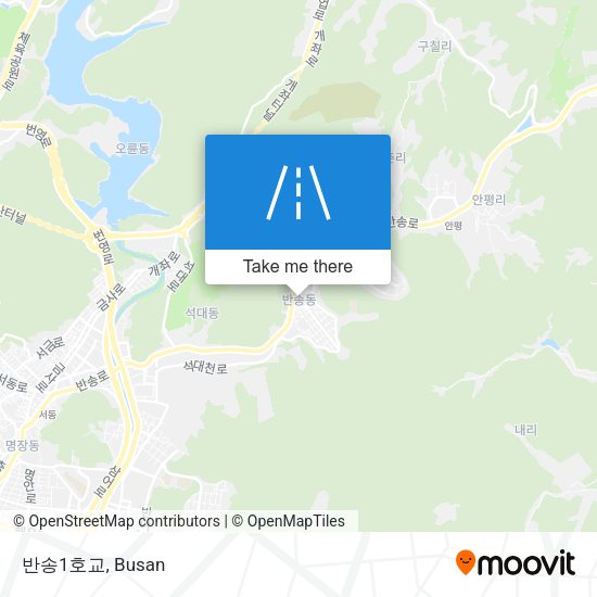 반송1호교 map