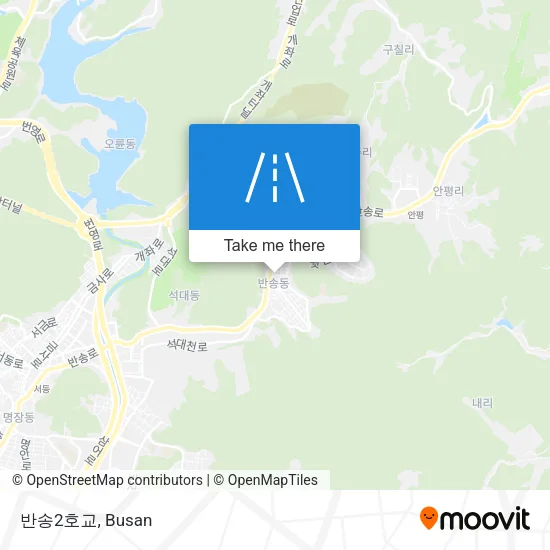 반송2호교 map