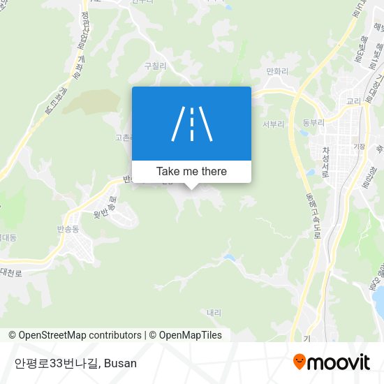 안평로33번나길 map