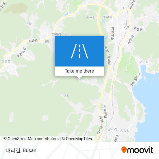 내리길 map