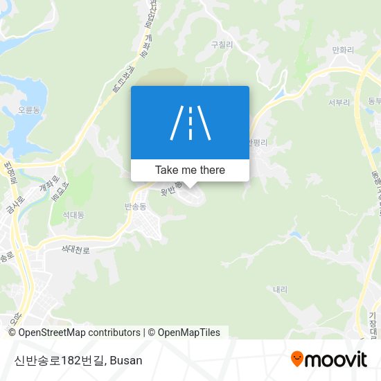 신반송로182번길 map
