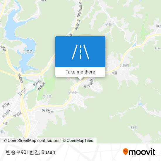 반송로901번길 map