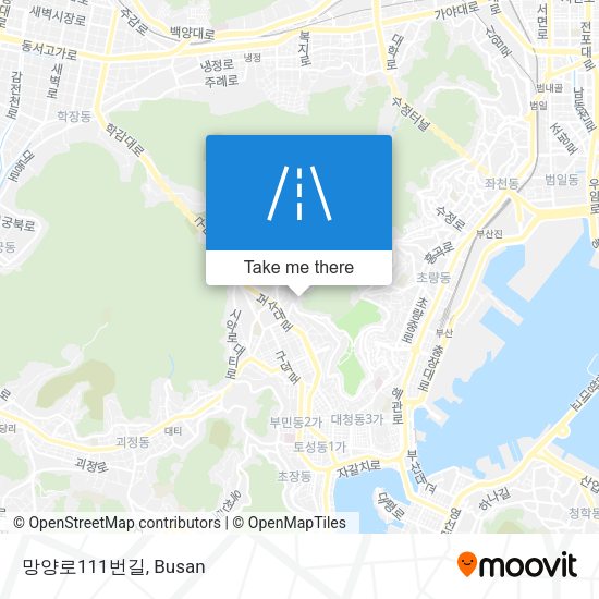 망양로111번길 map