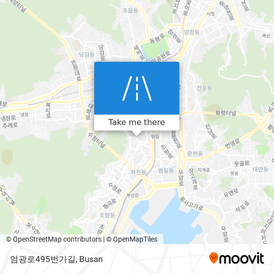 엄광로495번가길 map