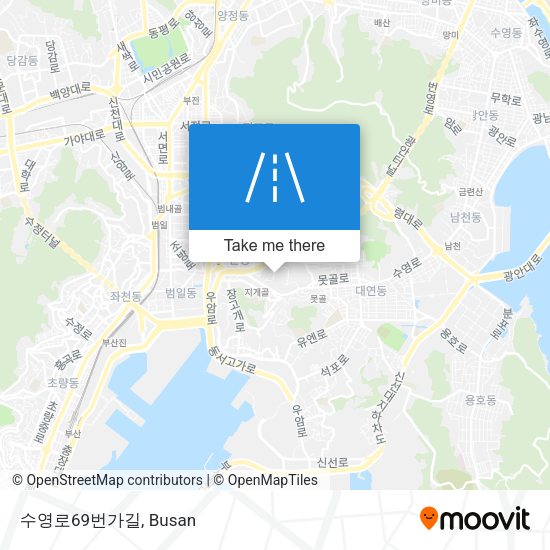 수영로69번가길 map