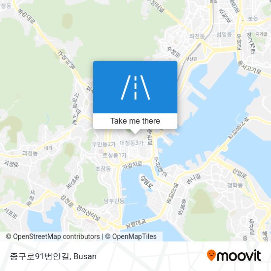 중구로91번안길 map