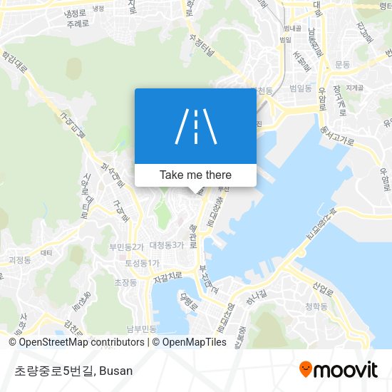 초량중로5번길 map