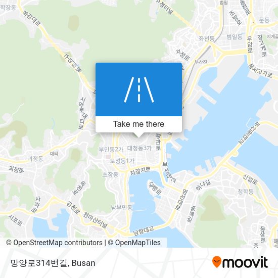 망양로314번길 map