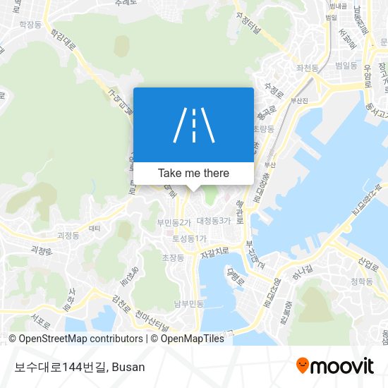 보수대로144번길 map