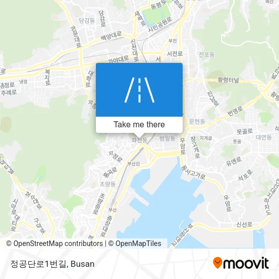 정공단로1번길 map