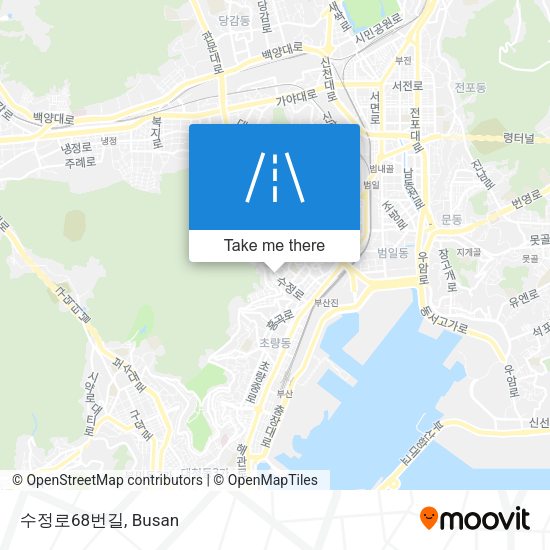 수정로68번길 map