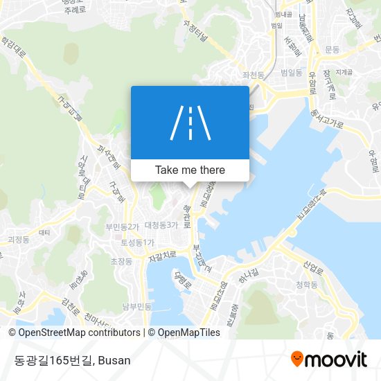 동광길165번길 map