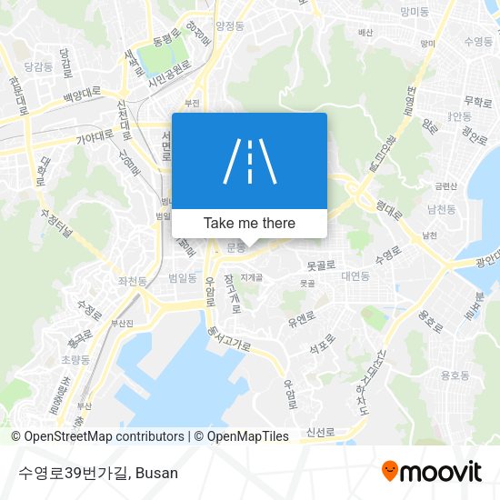 수영로39번가길 map