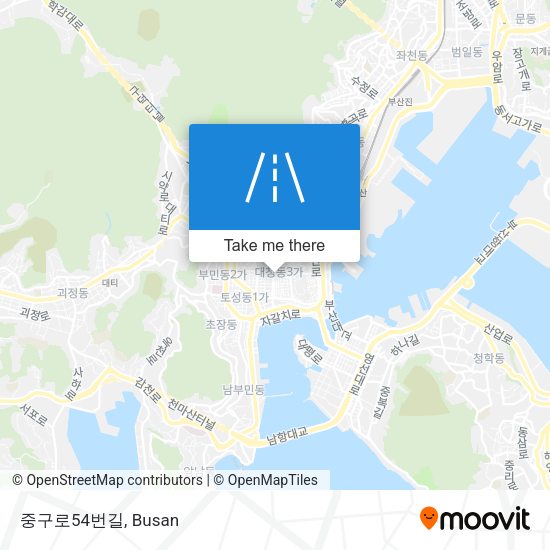 중구로54번길 map