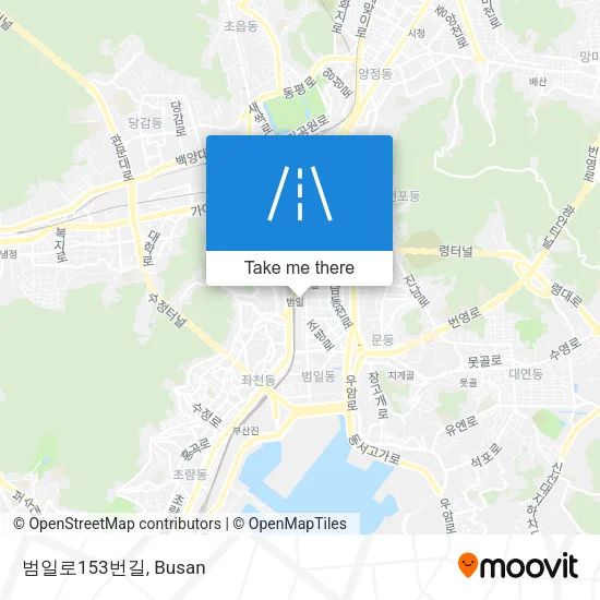 범일로153번길 map