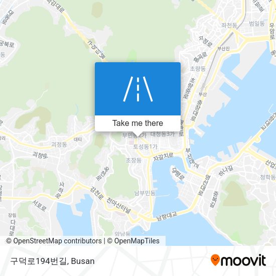 구덕로194번길 map