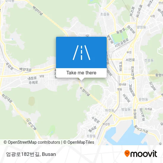 엄광로182번길 map