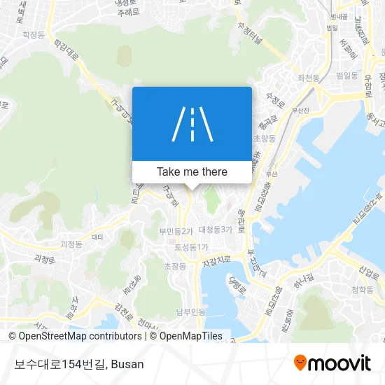 보수대로154번길 map