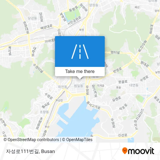 자성로111번길 map