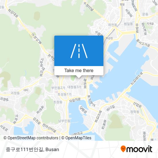 중구로111번안길 map
