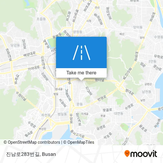 진남로283번길 map