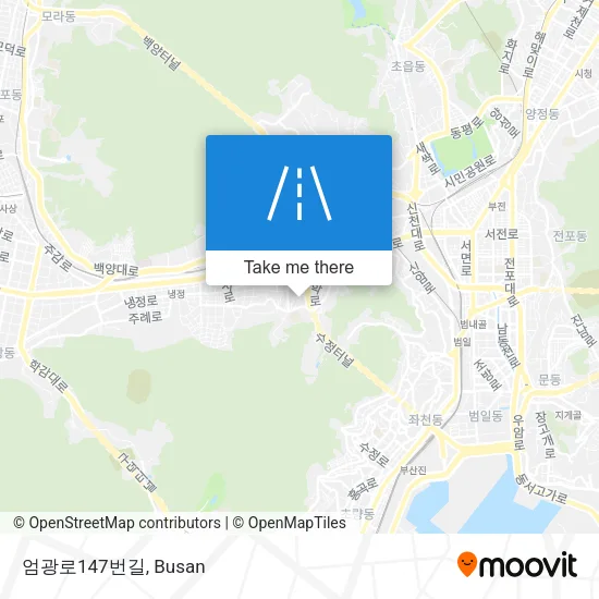 엄광로147번길 map