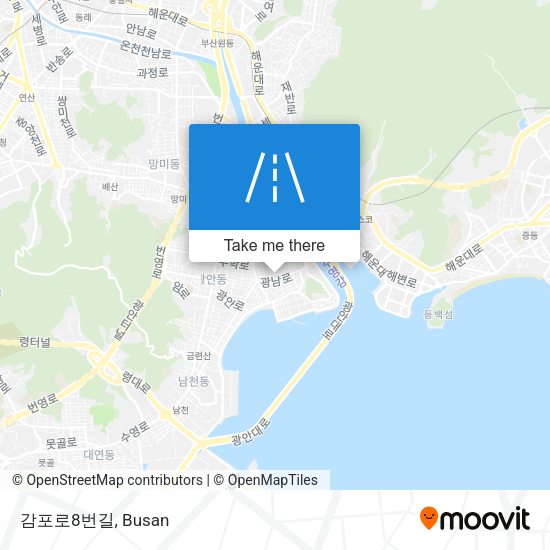감포로8번길 map