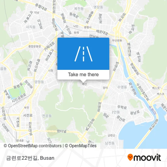 금련로22번길 map