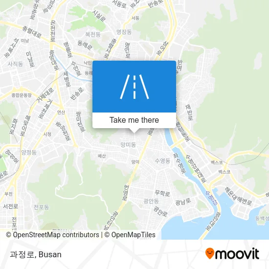 과정로 map