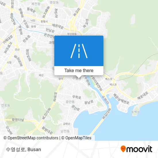 수영성로 map