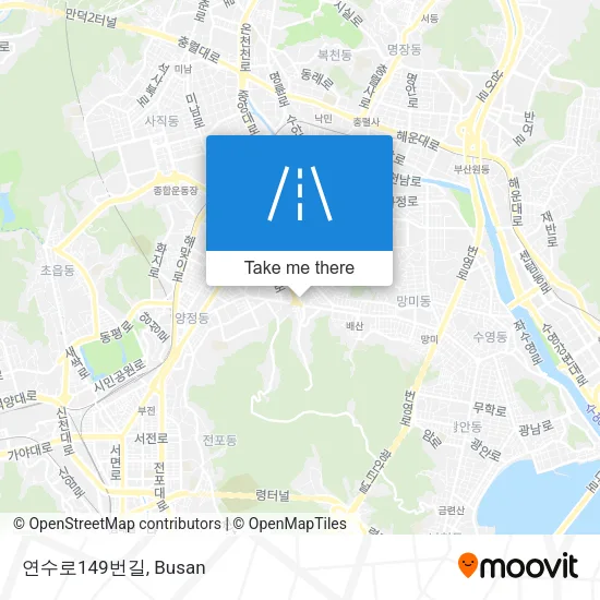 연수로149번길 map