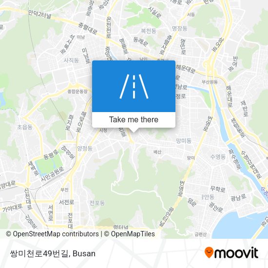 쌍미천로49번길 map