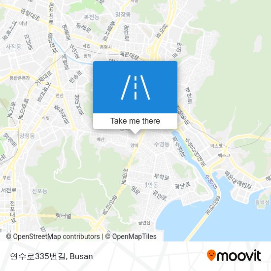 연수로335번길 map