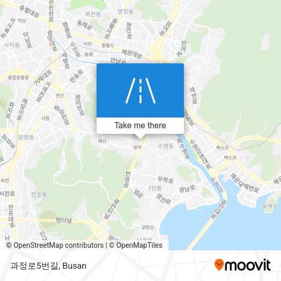 과정로5번길 map