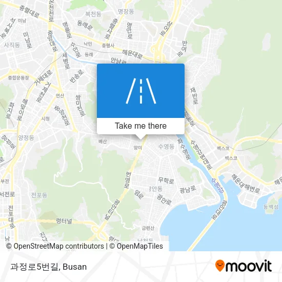 과정로5번길 map