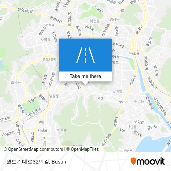 월드컵대로32번길 map