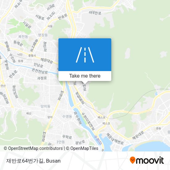 재반로64번가길 map
