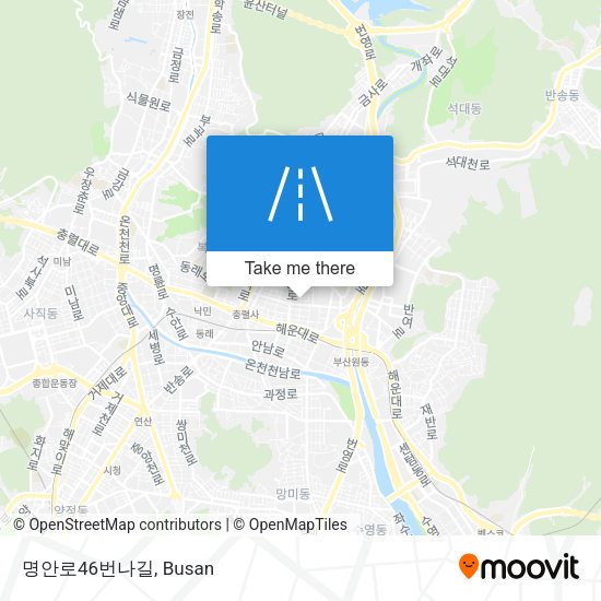 명안로46번나길 map