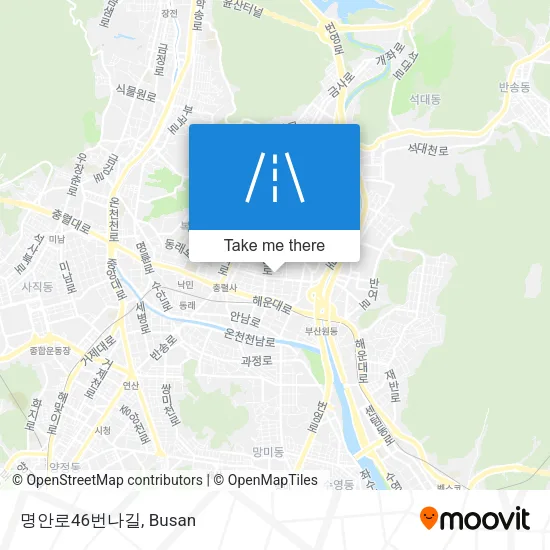 명안로46번나길 map