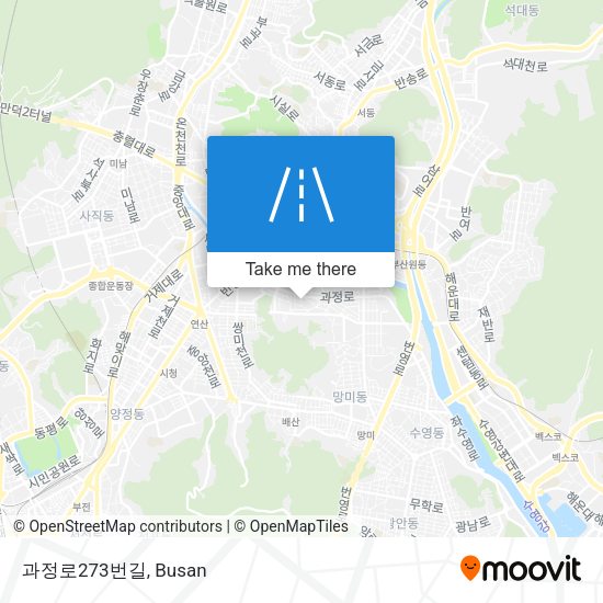 과정로273번길 map