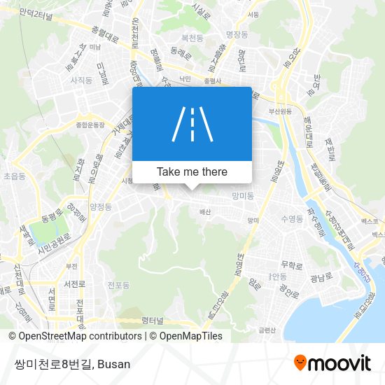 쌍미천로8번길 map