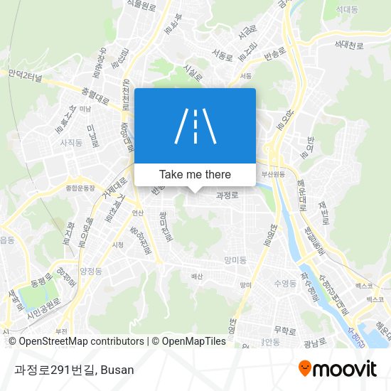 과정로291번길 map