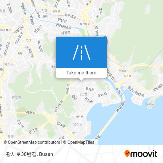광서로30번길 map