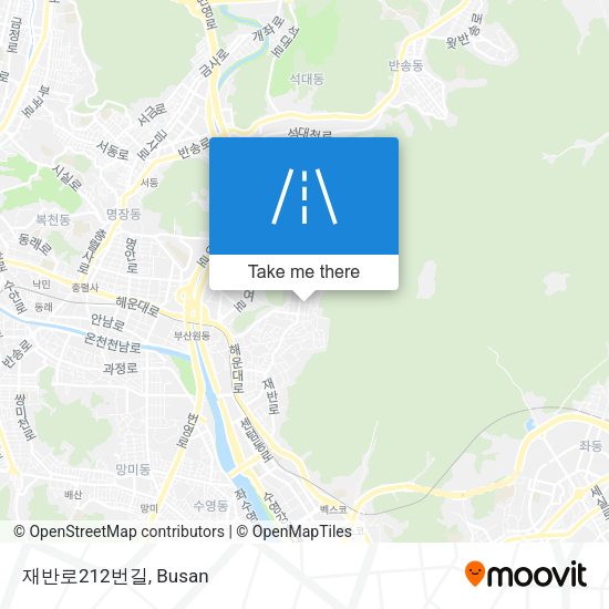 재반로212번길 map