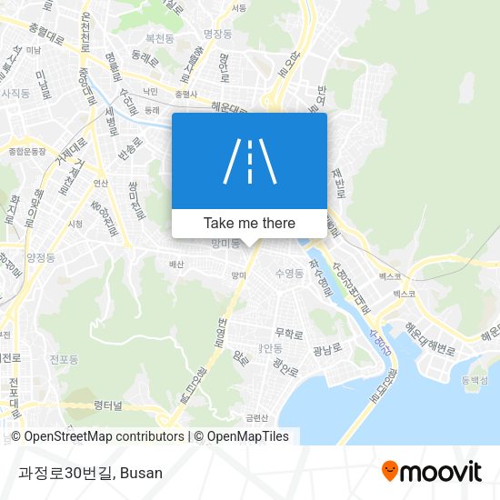 과정로30번길 map